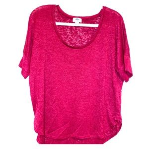 Old Navy pink/fuchsia blouse